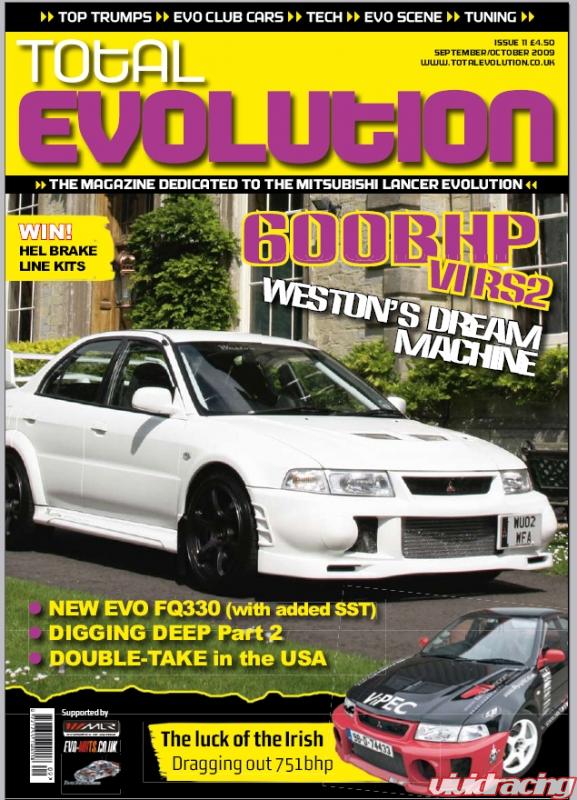Total Evolution UK Magazine Feature EVO X