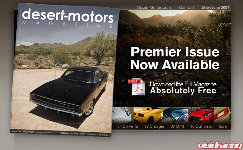Desert Motors Magazine Featuring VR Nissan GT-R