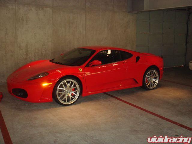 Ferrari 360 with Brushed HRE Wheels M40