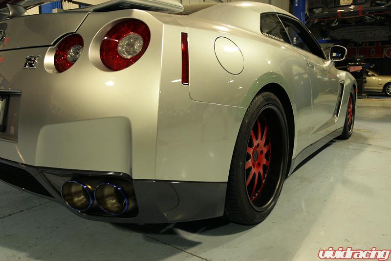 New Capital Forged Wheels Mounted on the GT-R