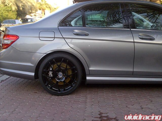 Mercedes C63 With Hre M40 Wheels