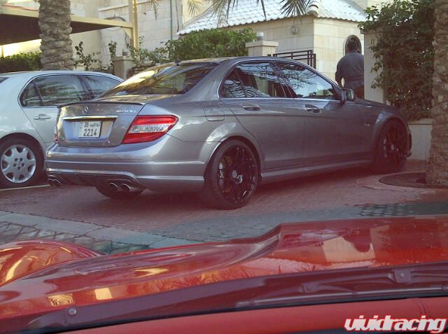 Mercedes C63 With Hre M40 Wheels