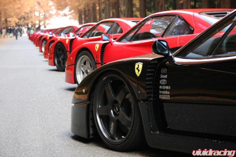Neez JDM Wheels on Ferrari's