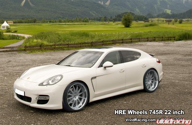 HRE Wheels Photoshopped on Porsche Panamera