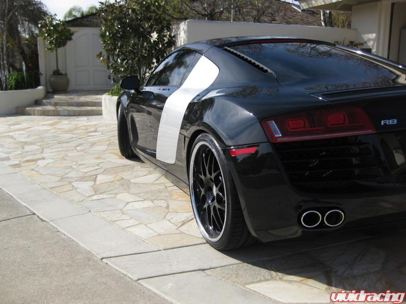 Steve's Audi R8 with HRE 890R Wheels and H&R Springs