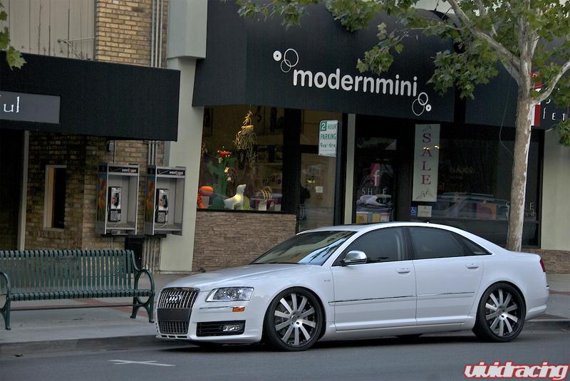 HRE 943R with Brushed Centers and Black Lip Audi S8