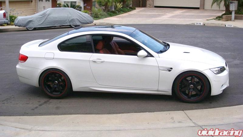 Volk Time Attacks on E92 BMW M3 Lowered