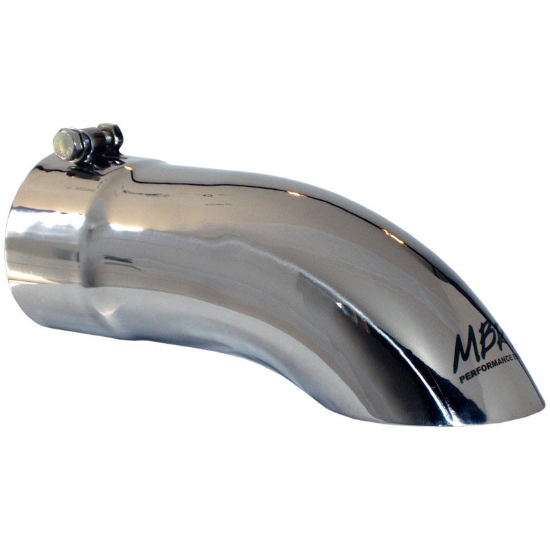 MBRP Exhaust Tail Pipe Tip 4 Inch O.D. Turn Down 4 Inch Inlet 12 Inch