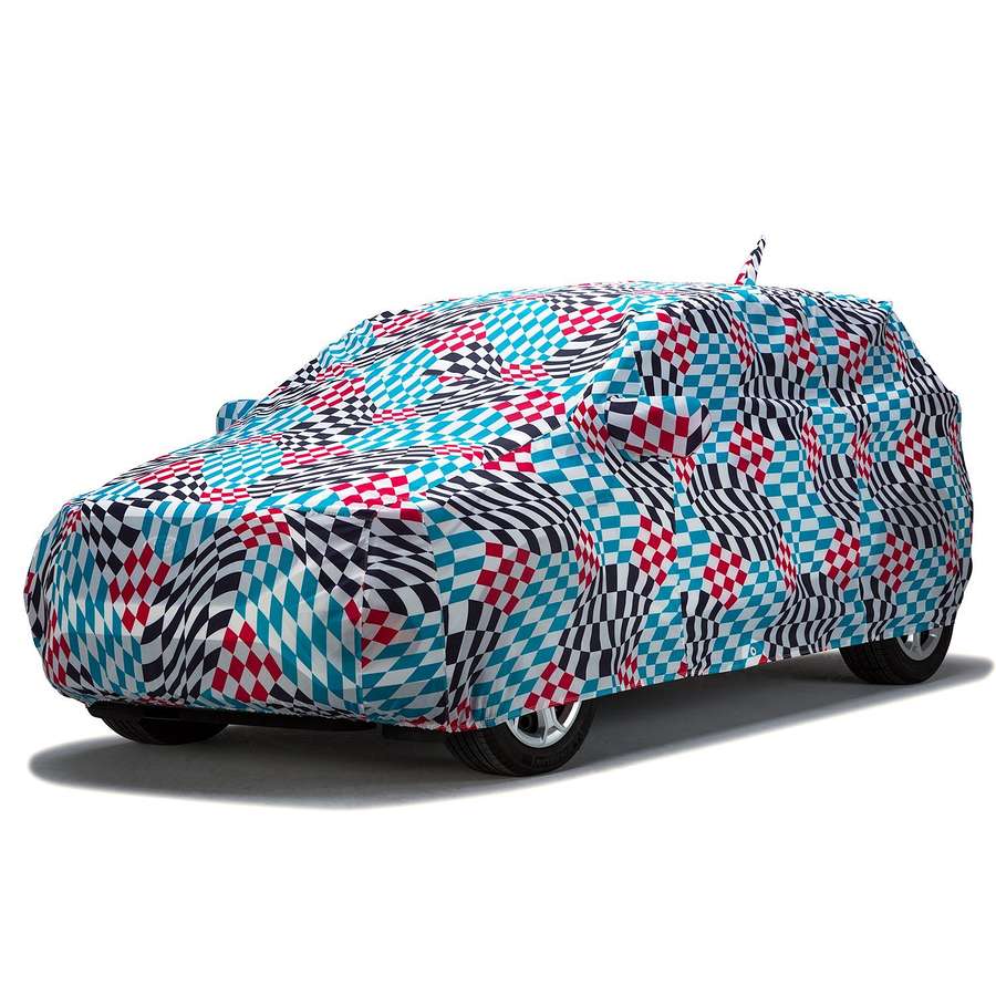 Tan Covercraft Custom Fit Car Cover for Pontiac Fiero Technalon Block-It Evolution Series Fabric 