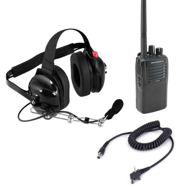 Rugged Radios Vhf Vx261 5 Watt Radio Headset Crew Chief Spotter Package Crew Vx V Bth