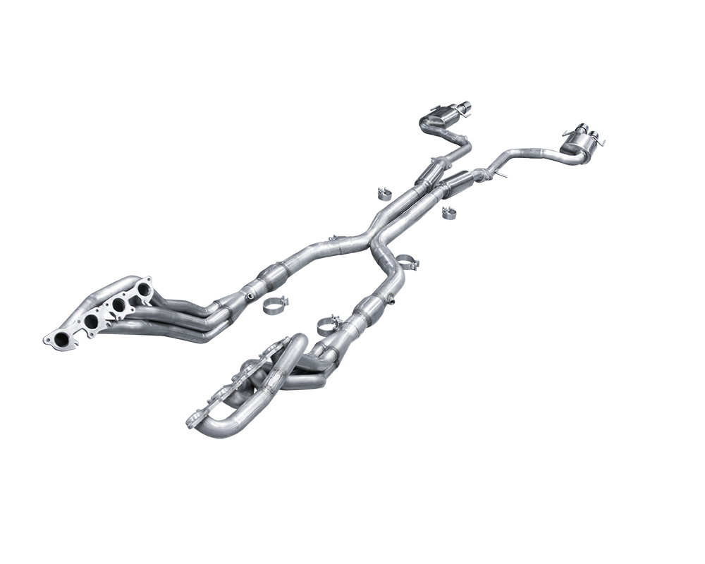American Racing Headers Full Exhaust System Non-Resonated Lexus RC-F 15-18 - LRCF-15178300DFSWC