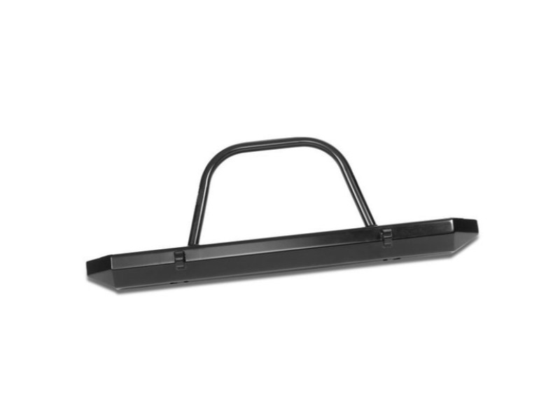Warrior Products Rock Crawler Stubby Bumper w/Center Hoop And D-Ring Mounts Jeep LJ Unlimited 04-06 - 57059