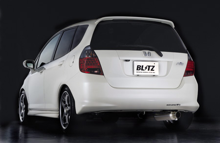Blitz NUR-WX Axle Back Exhaust Honda Fit 06-08 - 66043