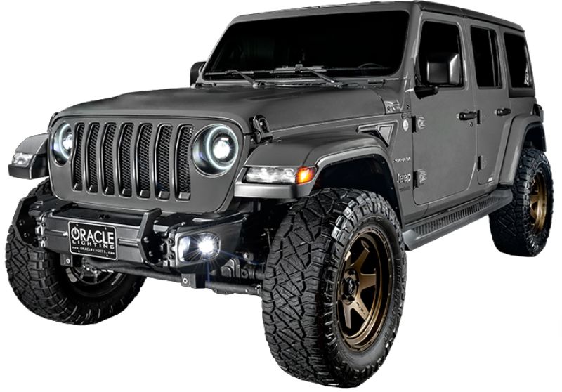 Oracle Lighting Smoked Lens LED Front Sidemarkers Jeep Wrangler JL 18-20 |  5853-504