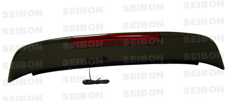 Seibon Carbon Fiber SP-Style Rear Spoiler w/LED Honda Civic HB 92-95 - RS9295HDCVHB-SP-L