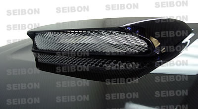 Seibon Carbon Fiber STI-Style Hood Scoop Subaru Impreza 2.5RS 98-01 - HDS9801SBIMP-STI