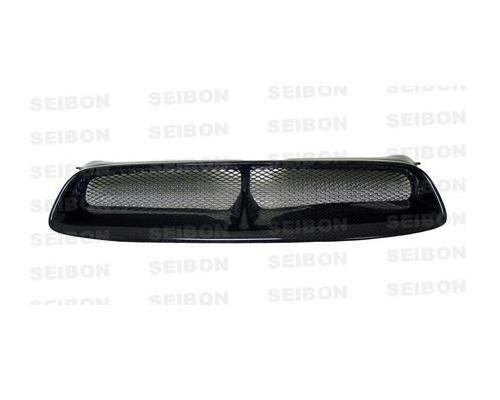 Seibon Front Carbon Fiber CW-Style Grill Subaru WRX 04-05 - FG0405SBIMP-CW
