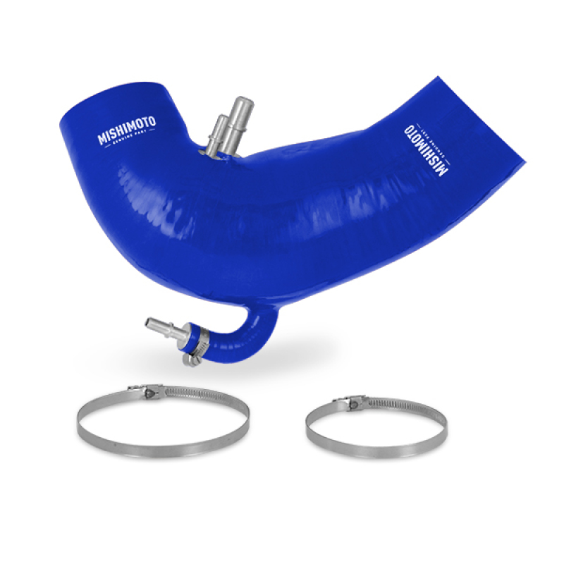 Mishimoto Silicone Induction Hose (Blue) Ford Mustang GT 2015+ - MMHOSE-MUS8-15IHBL