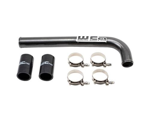 WCFab Upper Coolant Pipe Candy Purple Two Stage Powder Coating for Cummins 6.7L 2010-2018 - WCF100517-CP