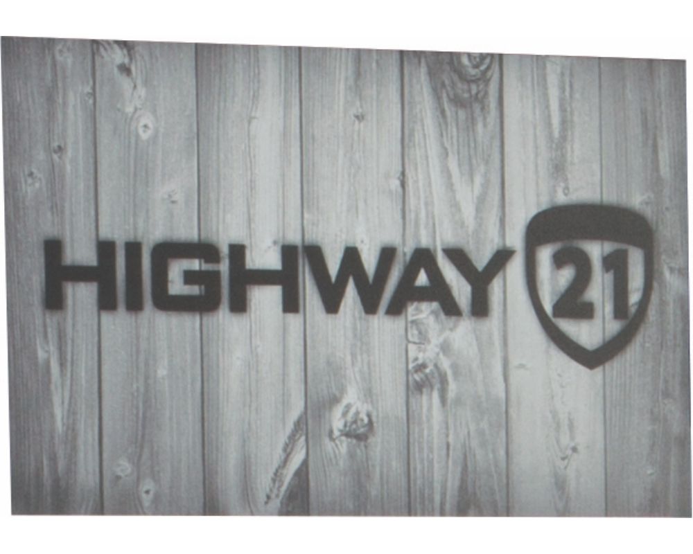 Highway 21 13" Floor Display Sign - 489-SIGN13