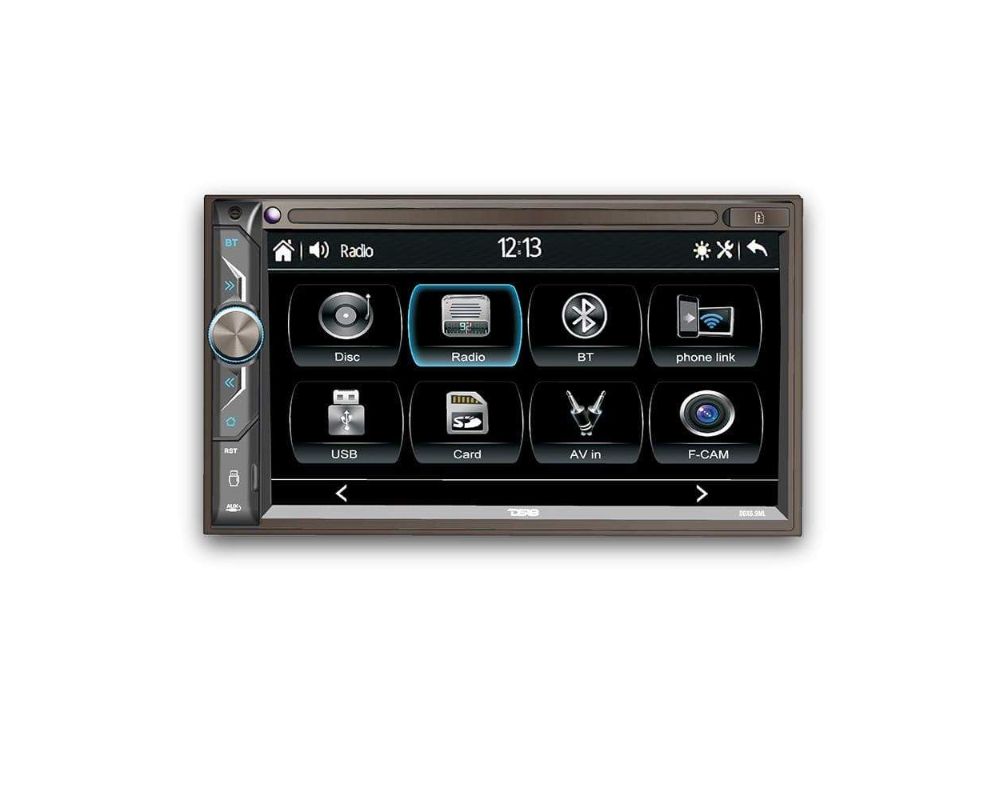DS18 6.9" Touchscreen Mechless Double-Din Headunit W/ Bluetooth USB and Mirror Link - DDX6.9ML