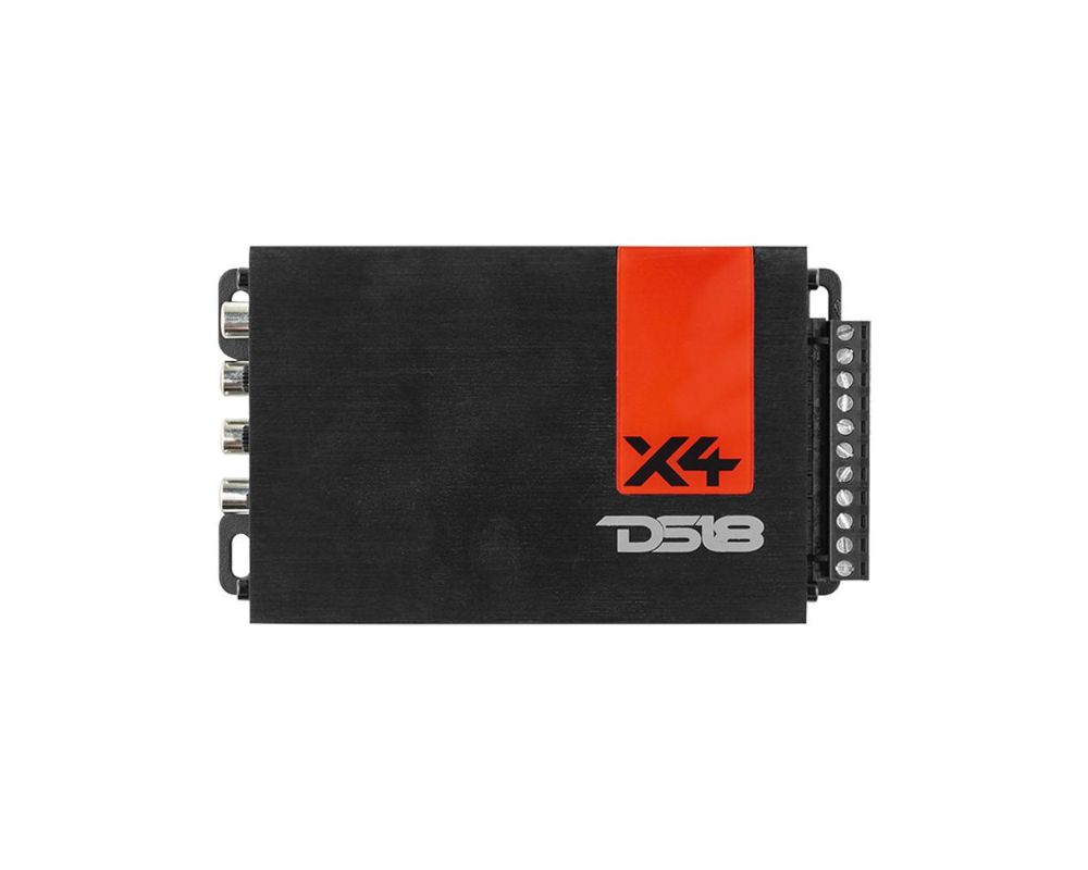 DS18 1400 Watts Ultra Compact Class D 4 Channel Amplifier - X4