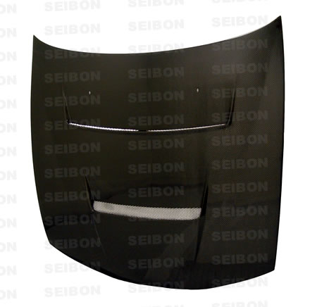 Seibon Carbon Fiber DV-Style Hood Nissan 240SX S14 97-98 - HD9798NS240-DV