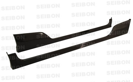 Seibon Carbon Fiber TR-Style Side Skirts Honda Civic Si 2002-2004 - SS0204HDCVSI-TR