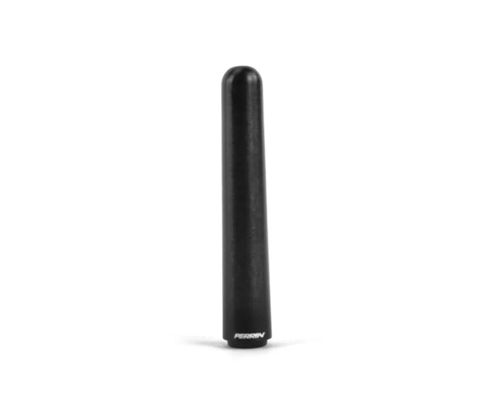 Perrin 3 inch Black Anodize Machined Aluminum Antenna Jeep Wrangler | Gladiator 2007-2020 - PJP-BDY-100