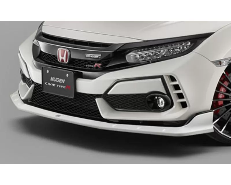 Mugen Front Lip  Unpainted Honda Civic Type-R FK8 2017-2021 - 71110-XNCF-K0S0-ZZ