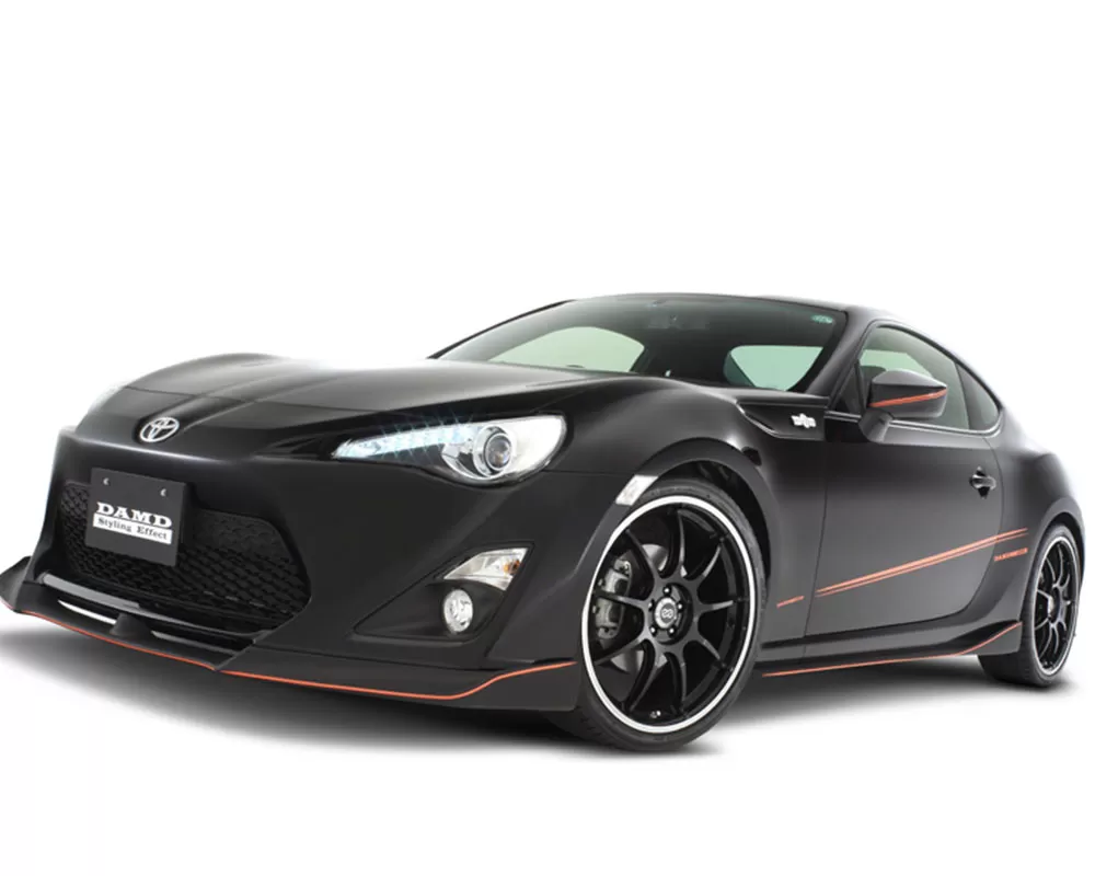 DAMD 3 Pieces Black Edition Aero Set Complete Kit Toyota GT86 | Scion FR-S | ZN6 2012-2016 - DMD-BE3P-FRP-FRS