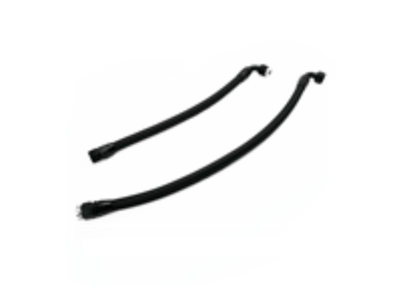 Powerhouse Racing -12AN Black Braided Lines Black Hose Ends Breather Lines Toyota Supra LHD - FT 01011038.BKB