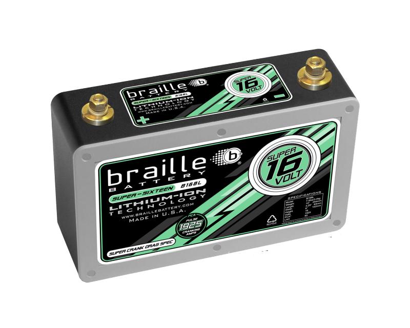 Braille Lithium "Super 16" Volt Battery B168L - B168L