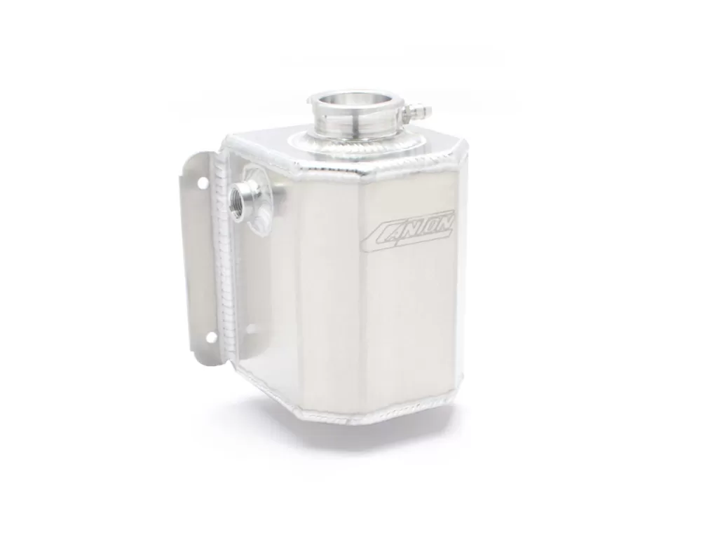 Canton Racing Products 1.75 Qt. Universal Chamfered Style Aluminum Coolant Expansion Fill Tank - 80-200C