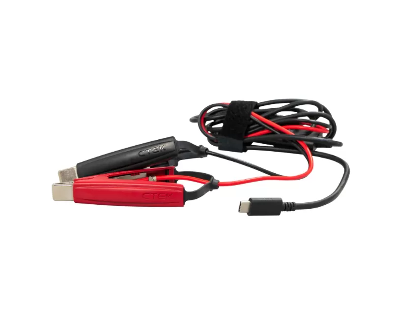 CTEK CS FREE USB-C Charging Cable w/ Clamps - 40-465