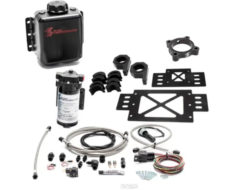 Snow Performance Stage 1 Boost Cooler Water Methanol Injection Kit|SS Braid Line & 4AN Polaris RZR Turbo 2008+ - SNO-20020-BRD