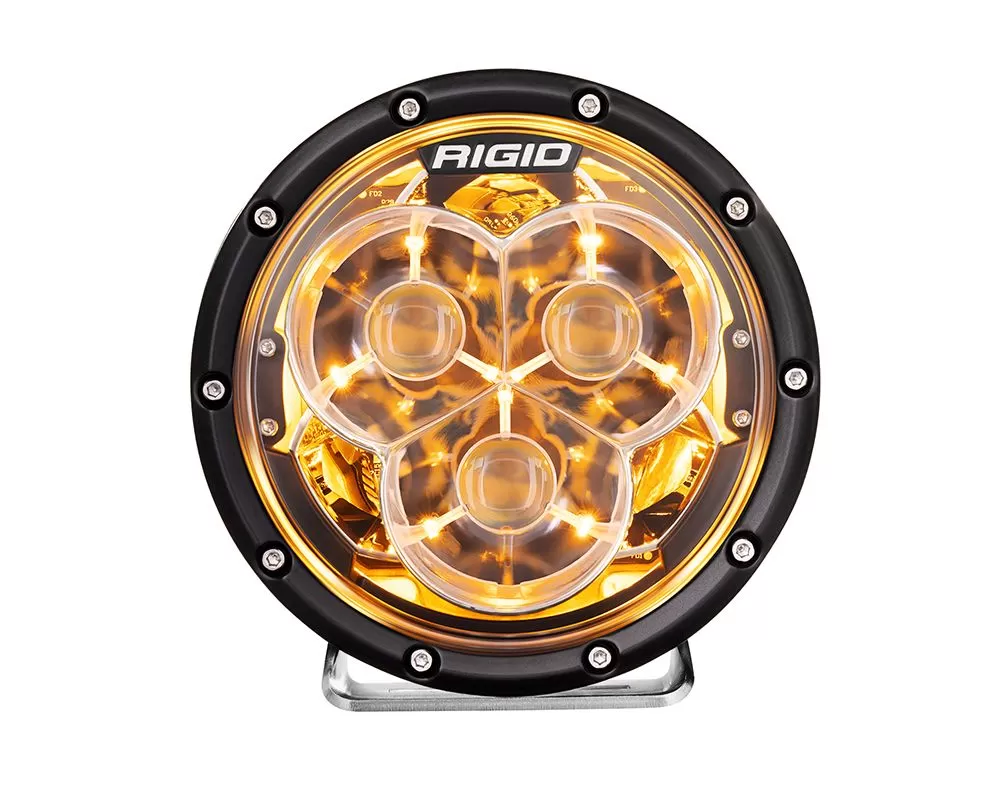 RIGID Industries 6 Inch 360-Series Laser with Precision Spot Optics and Amber Backlight - 36211