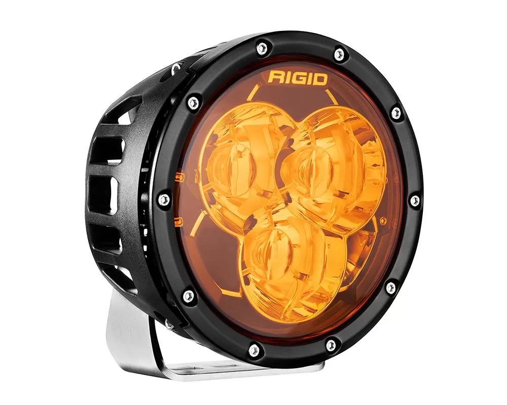 RIGID Industries 6 Inch 360-Series Laser Amber PRO with Precision Spot Optics and Amber Backlight - 36212