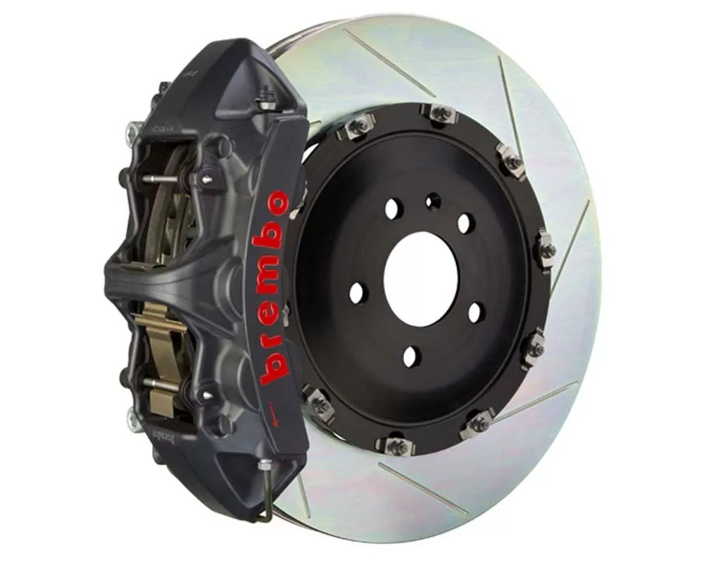 Brembo GT-S Front Big Brake Kit 365x34 2-Piece 6-Piston Slotted Rotors - 1N2.8519AS