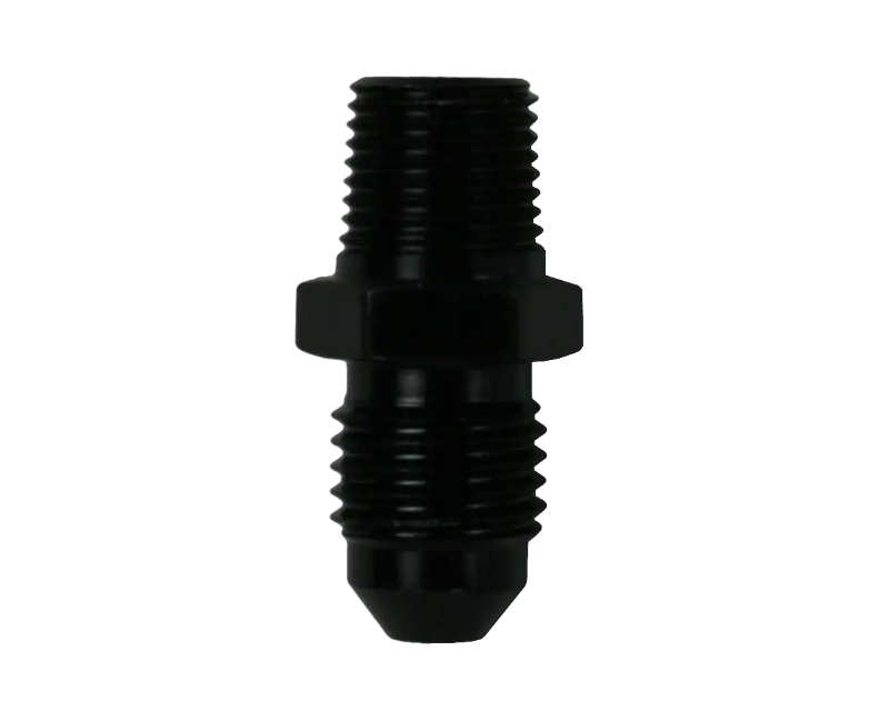 AFCO 1/8" NPT Male -4 Male Straight Aluminum Fitting - 6680004