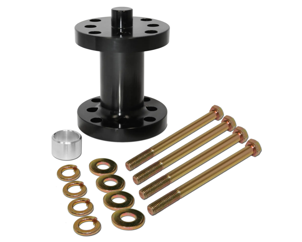 AFCO Aluminum Fan Spacer Kit 3" Fits 5/8 Or 3/4 Drive Comes w/ Bolts, Bushings, & Washers - 80194