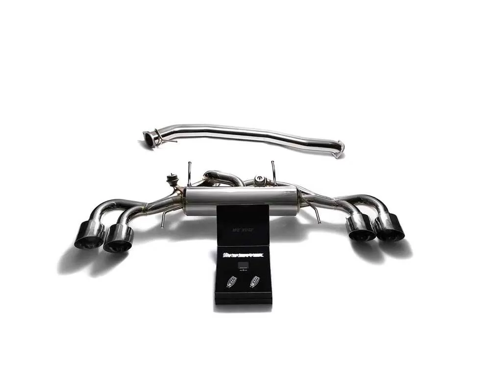 ARMYTRIX Valvetronic 90mm Exhaust System w/Race Y-Pipe & Nissan GT-R R35 2009-2024 - NI35S-AF NI35S-QS12C