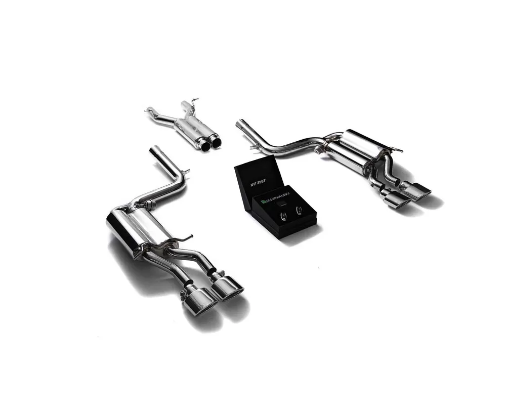 ARMYTRIX Valvetronic Exhaust System Mercedes Benz C63 AMG W204 2008-2014 - MB046-QS19C