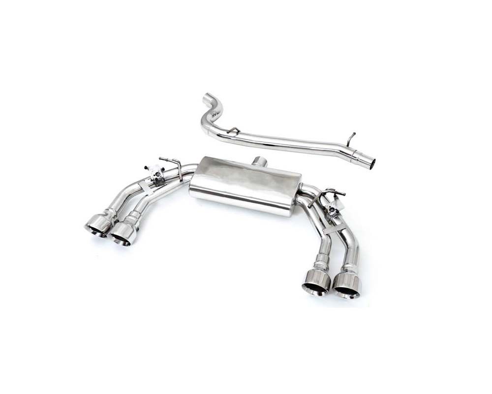 ARMYTRIX Stainless Steel Valvetronic Exhaust System Volkswagen T-Roc R 2.0 L TSI 2020+ - VWTRR-QS33G