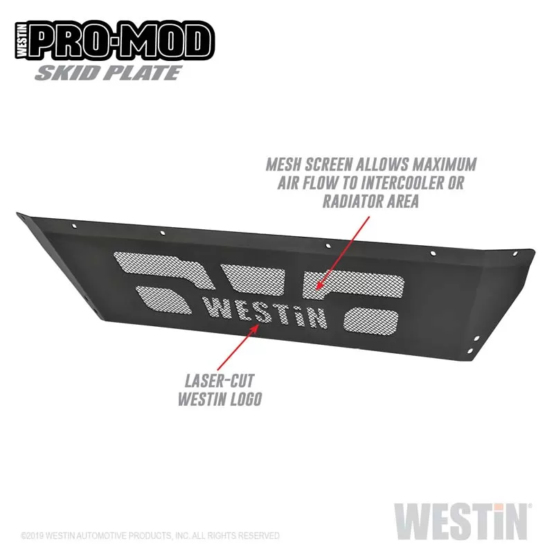 Westin Pro-Mod Skid Plate Ram Bumper Guard 2010-2018 - 58-71195