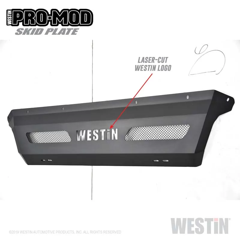 Westin Pro-Mod Skid Plate Ford Bumper Guard 2011-2016 - 58-71205