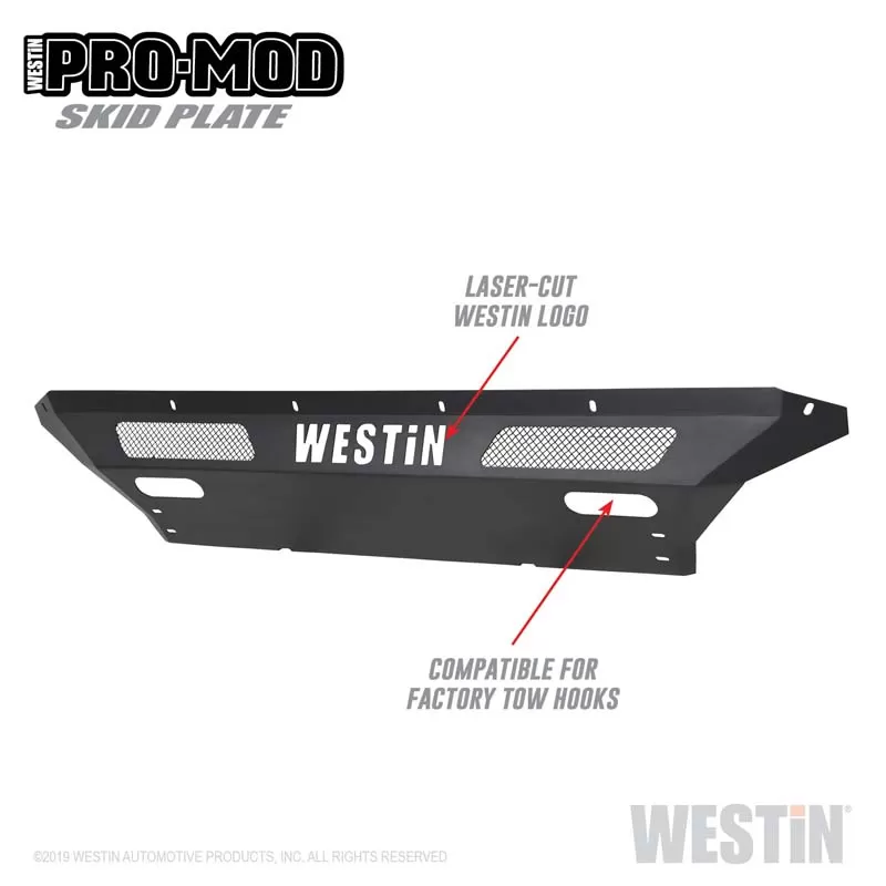 Westin Pro-Mod Skid Plate GMC Sierra Front - 58-71225