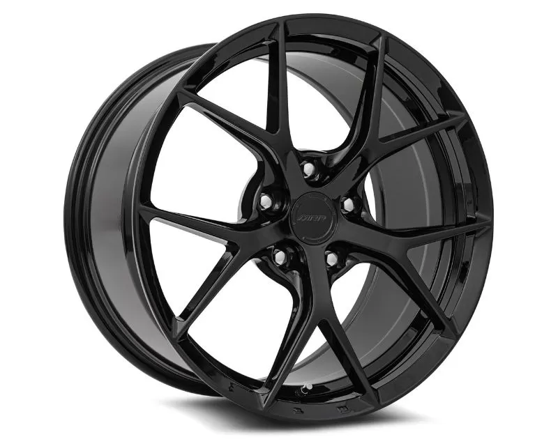 MRR Forged FS06 Wheel Set 19x8.5 | 20x11 Gloss Black Chevrolet Corvette C8 Stingray 2020-2024 - FS06_C8_1985_2011_BK