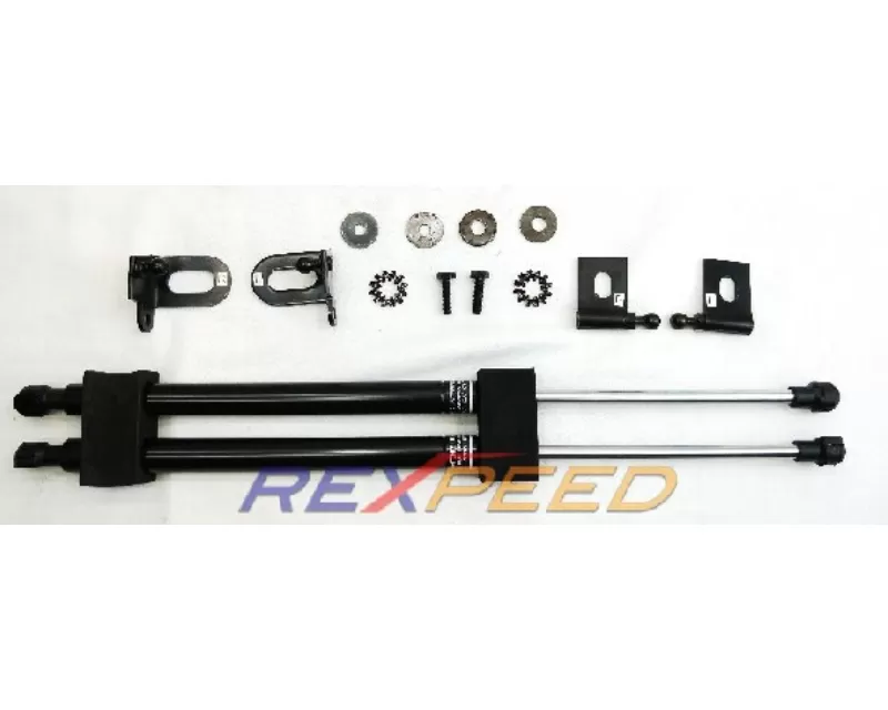 Rexpeed Black Series Hood Damper Mitsubishi Evo X - R103B