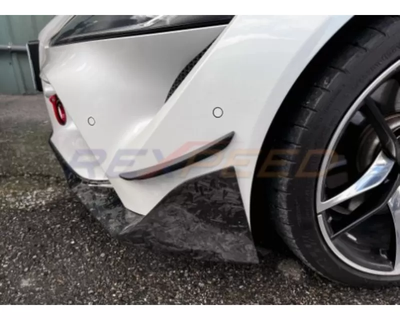 Rexpeed Painted Front Canards Toyota Supra V2 2020-2023 - TS54A